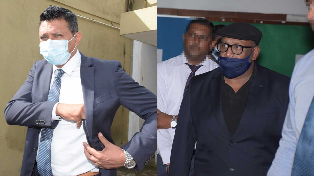 Jonathan Ramasamy et Vinaye Appanna.