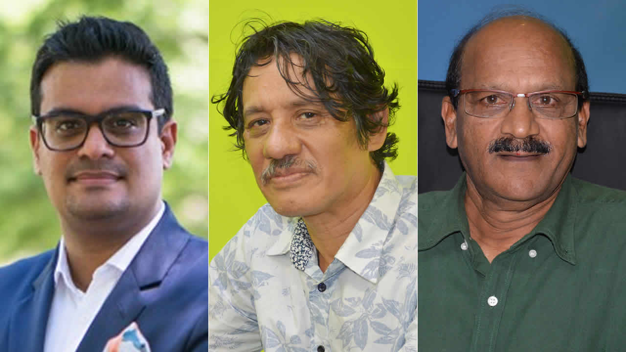 Avinaash Munohur, Jocelyn Chan Low  et Faisal Jeerooburkhan