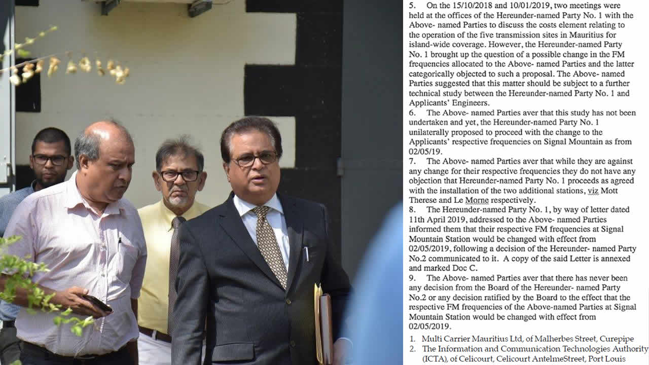 Mise en demeure à MCML et à l’Icta