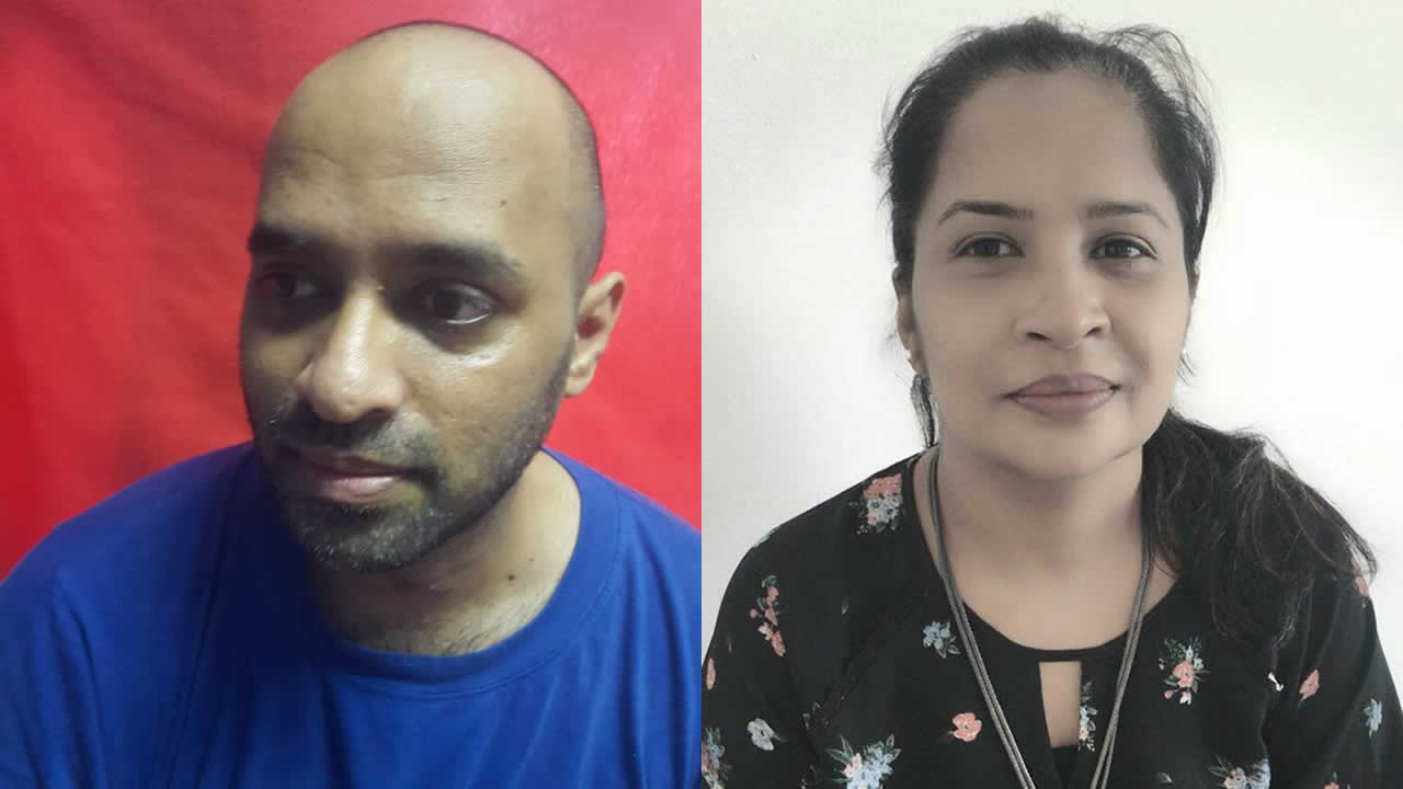 Ally Yearoo et Mme Sookun.