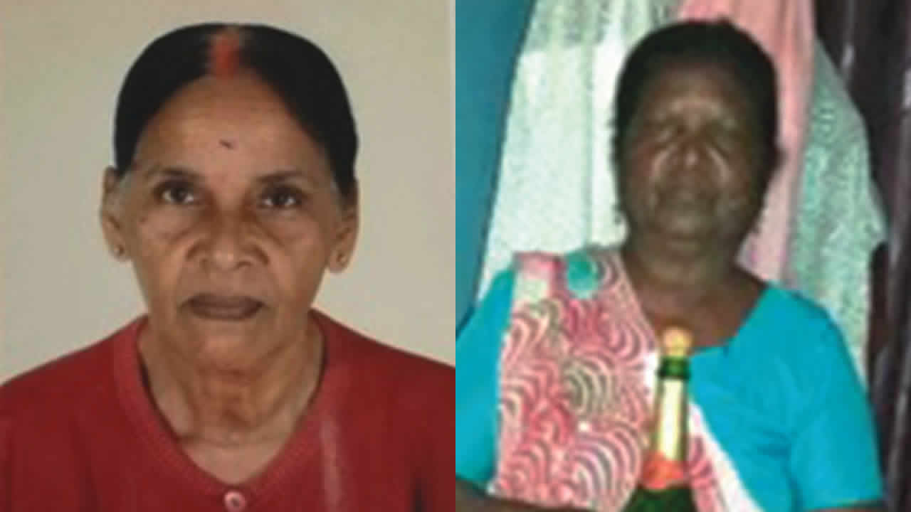 Shobha Mudhoo et Padmawtee Hissen.