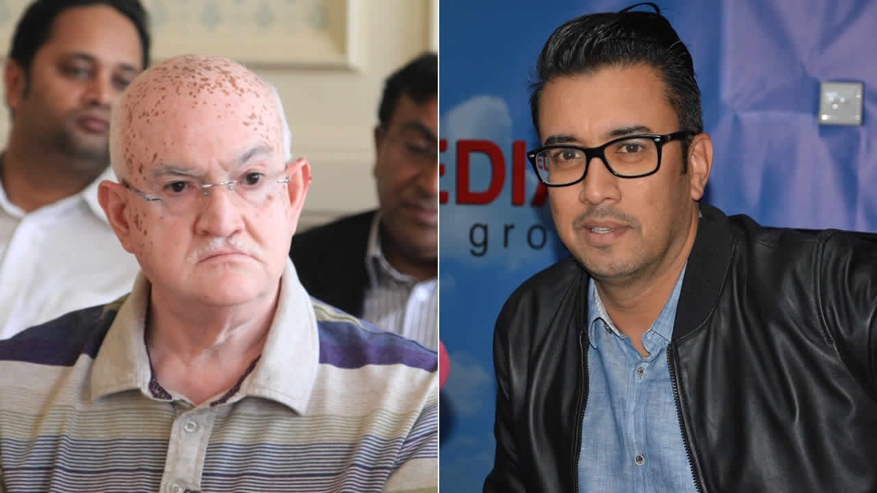 Rajesh Bhagwan et Shakeel Mohamed.