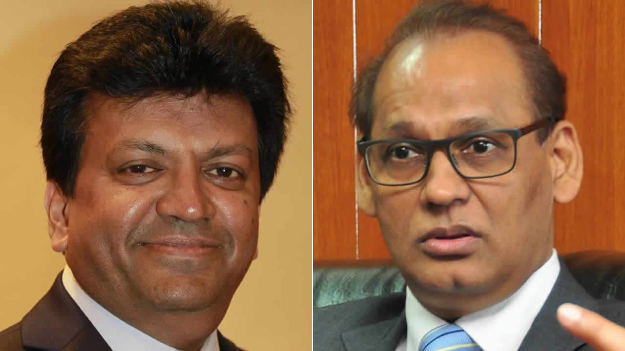 Pradeep Jeeha et Mahen Seeruttun