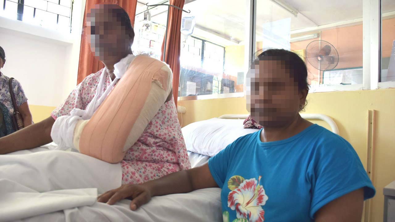 Pour cinq bouteilles d’alcool : un forcené tabasse une retraitée et sa fille à coups de bois et les envoie à l’hôpital