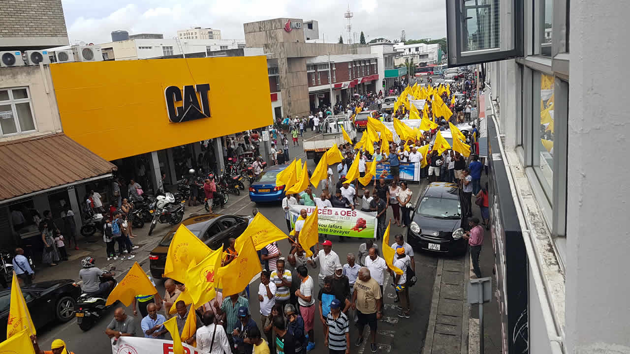 Manifestation pacifique