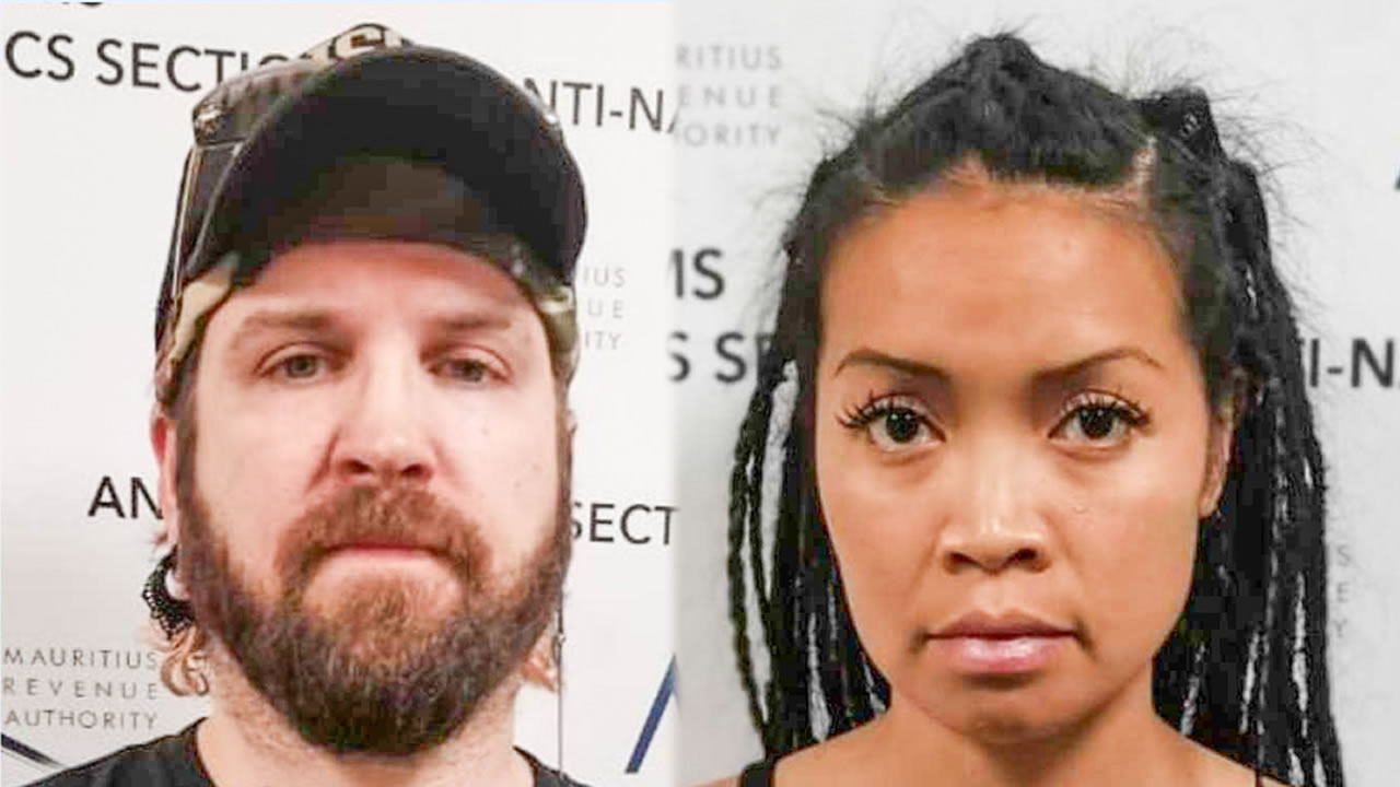 Les deux Américains passeurs de drogue.