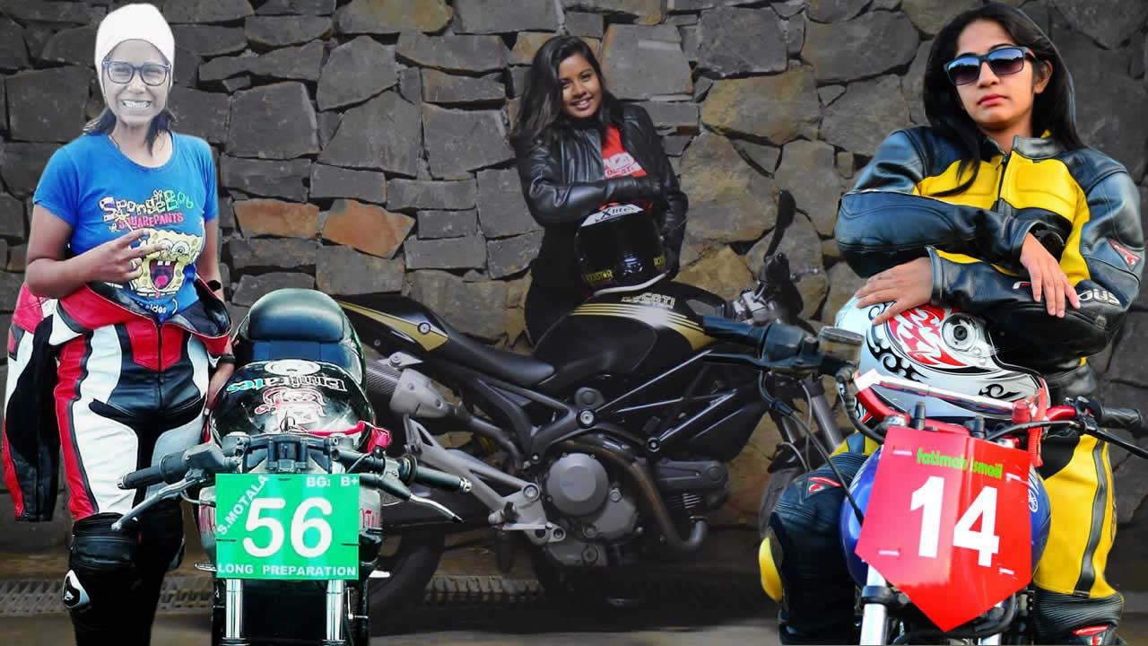 Shahanara Motala, Ashmira Phillips et Fatimah Ismael.