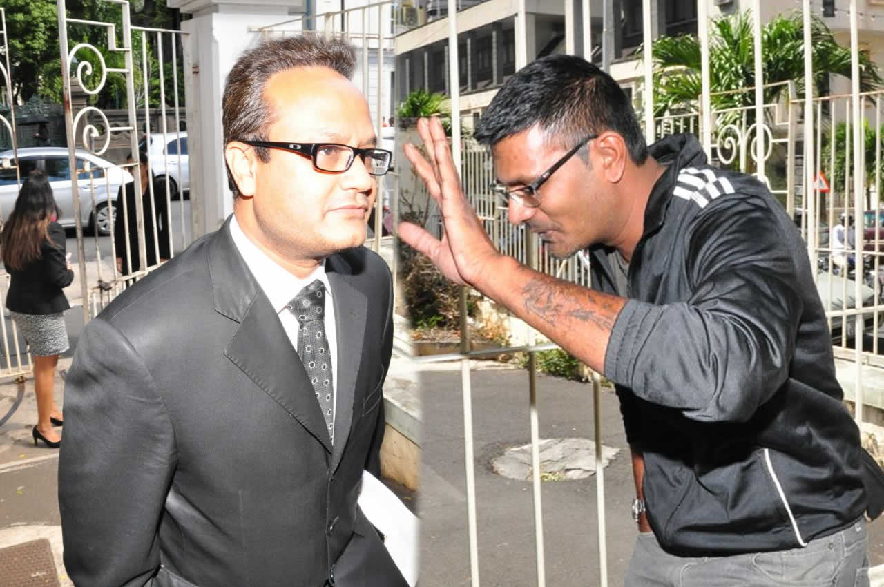  Vikash Rampoortab et Sanjeev Nunkoo.