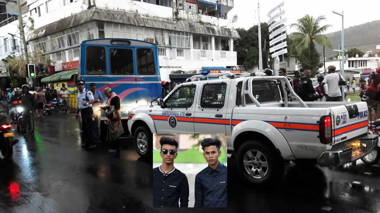 Umair Goolfee et Mujahid Peerbaccus