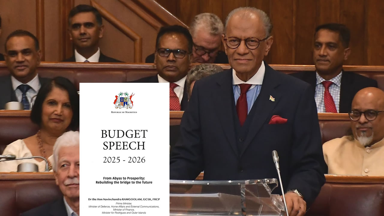 Le Budget 2025-26 a été présenté ce jeudi 5 juin par le Premier ministre et ministre des Finances, Navin Ramgoolam.