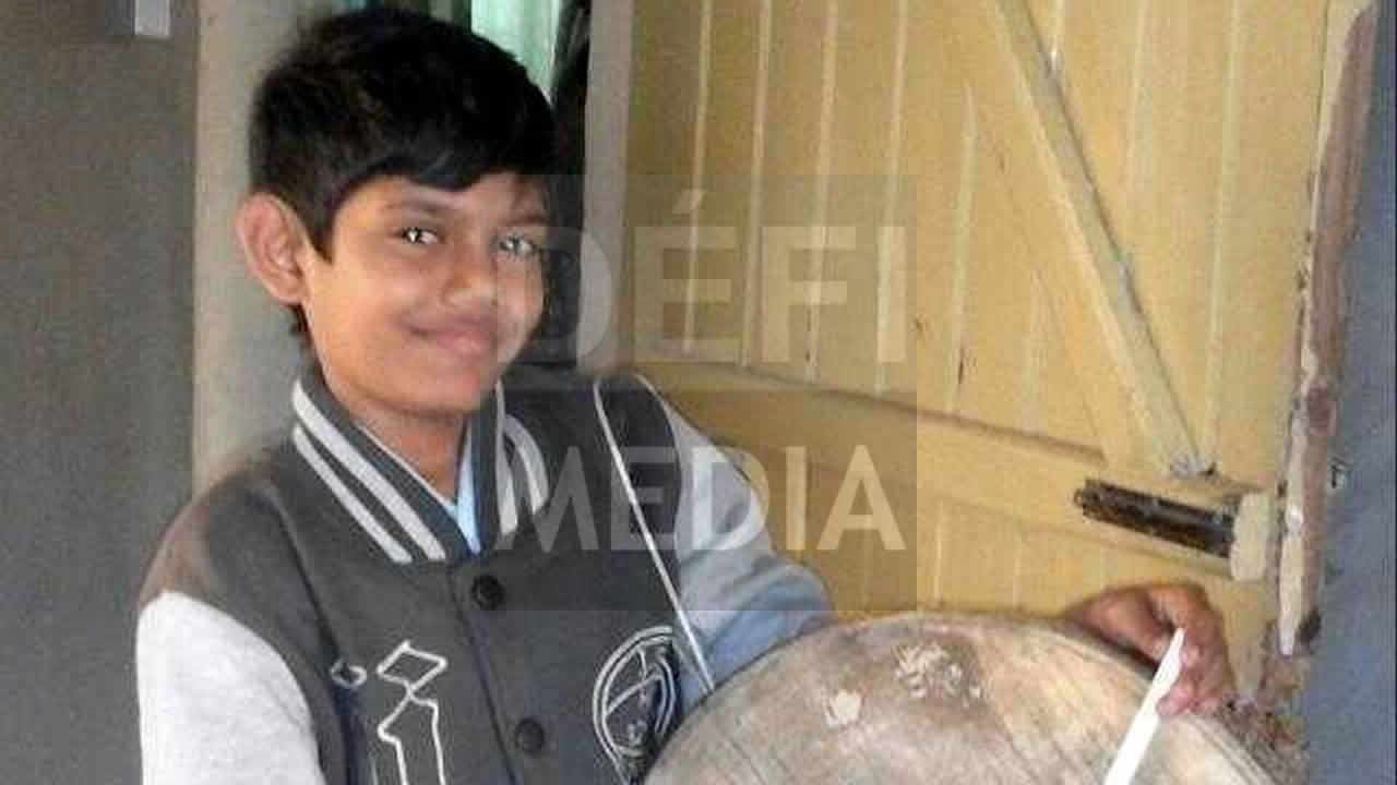 Aggen revenait de la boutique lorsqu'un van l'a renversé.