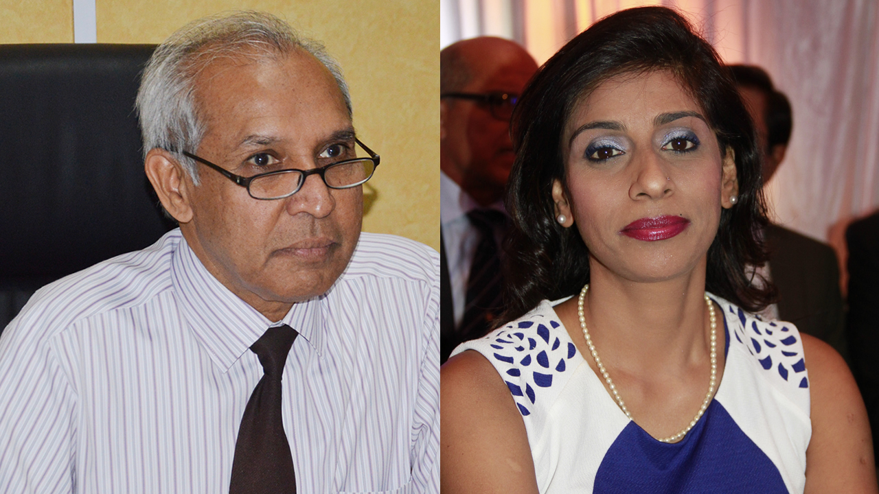 Anwar Husnoo et Malini Sewocksingh 