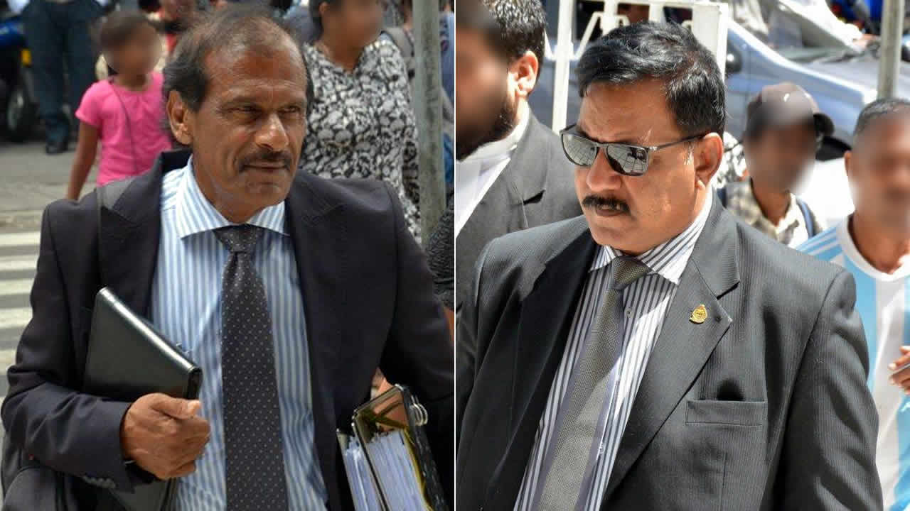 Rampersad Sooroojbally et Premnathsingh Jokhoo