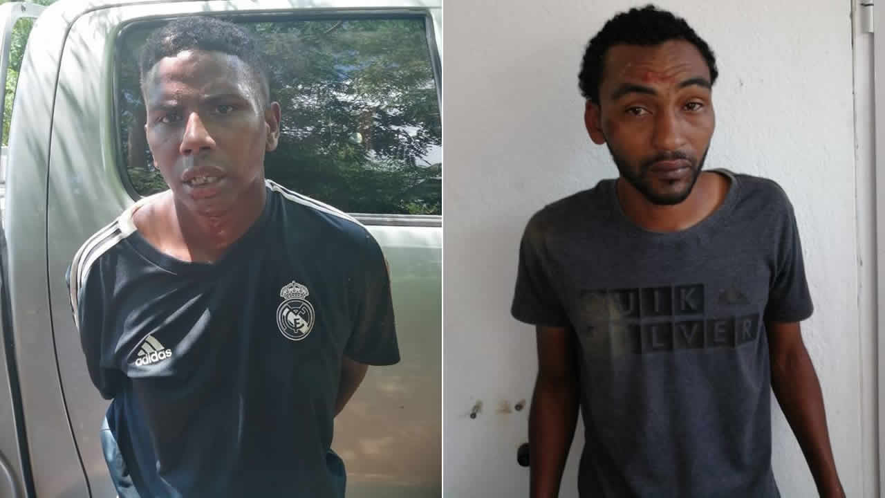 Jean-Noël Ludovic Rabaille et Kenny Thierry Théophile