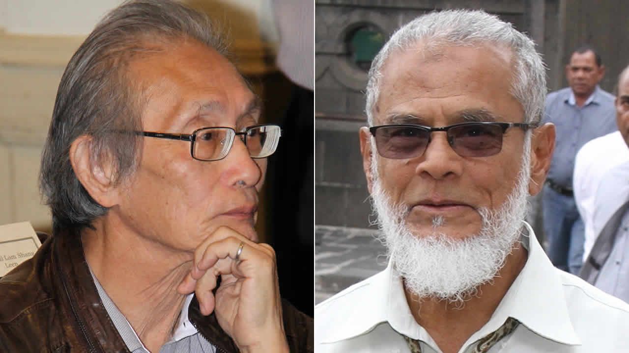 Paul Lam Shang Leen et Sam Lauthan.