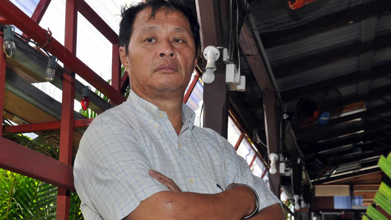 George Ah Yan, président du FCL. 