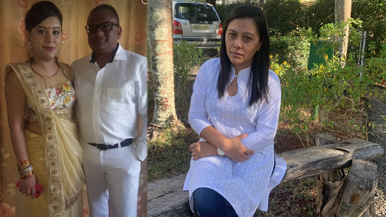 Ourmila Dawaking-Unmole, l’épouse de Lobin Unmole.