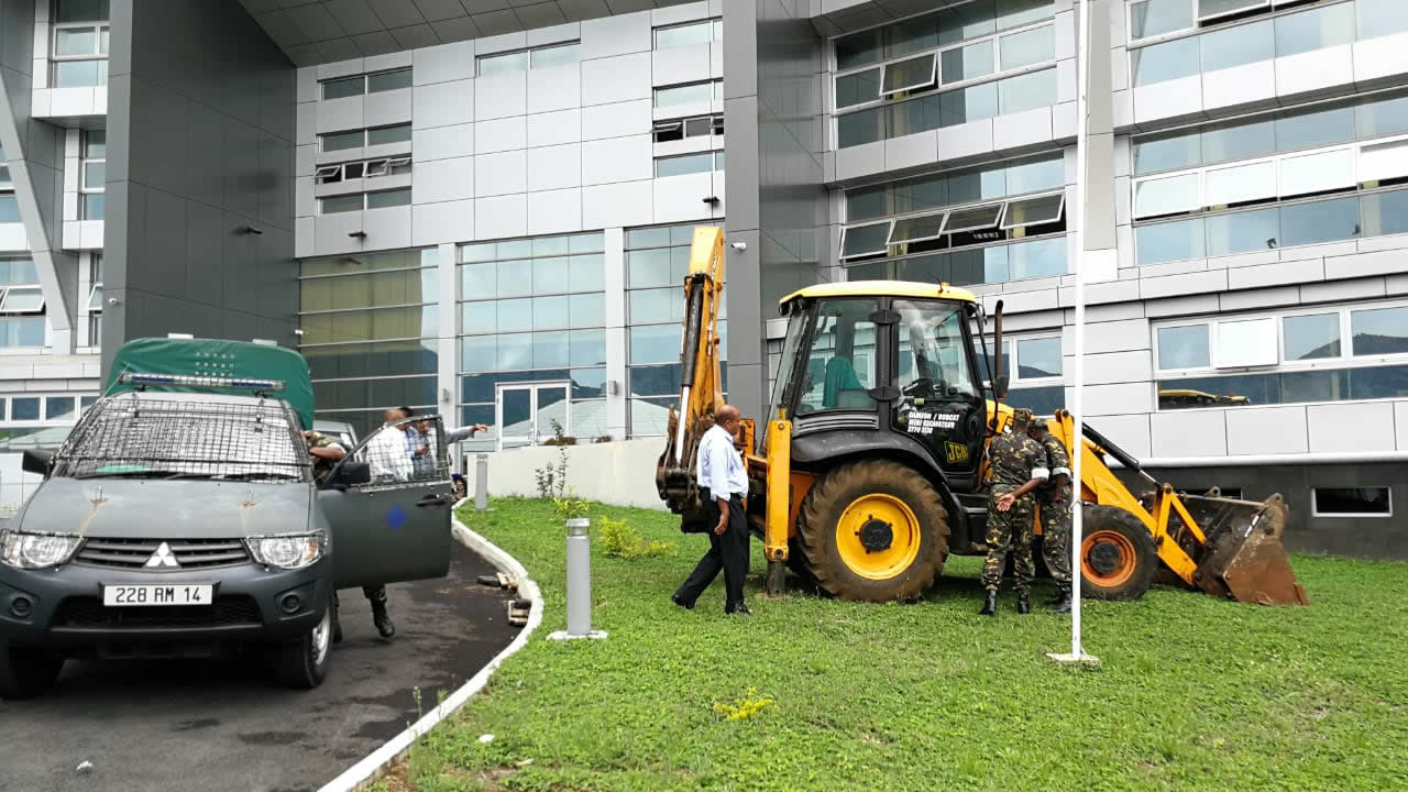 C'est vendredi que l'Icac a pu mettre la main sur la pelleteuse.