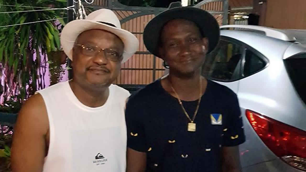 Lindsay Morvan et son frère Kersley