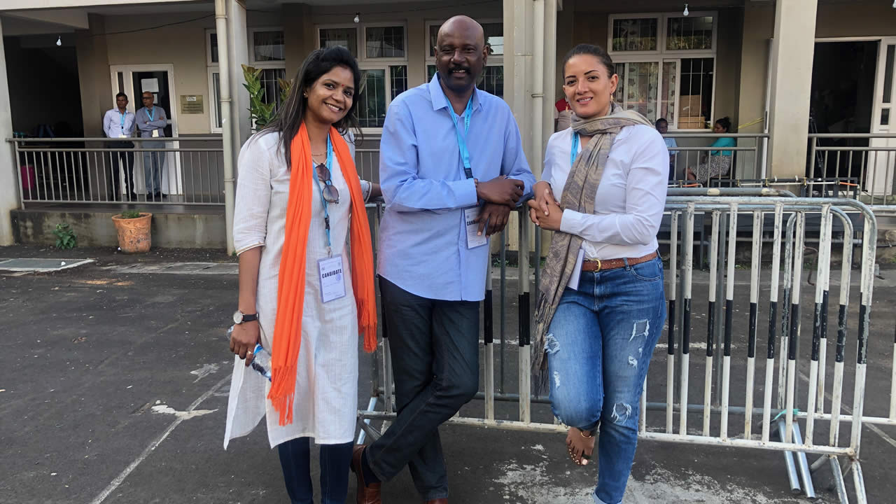 Les trois élus du No. 4.