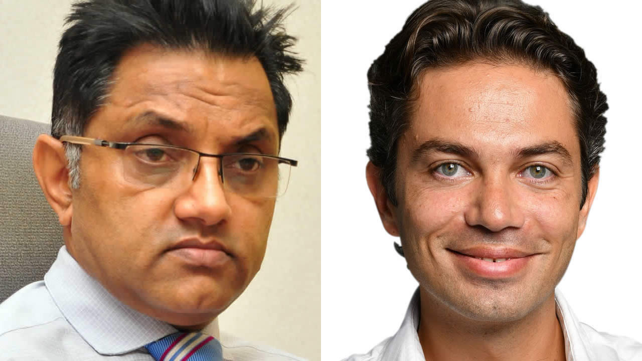 Sanjay Mungur et Nicolas Goldstein.