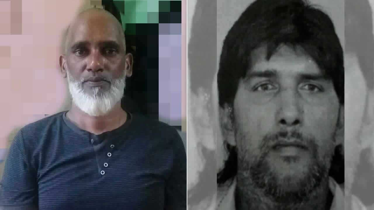 Les deux faux policiers.