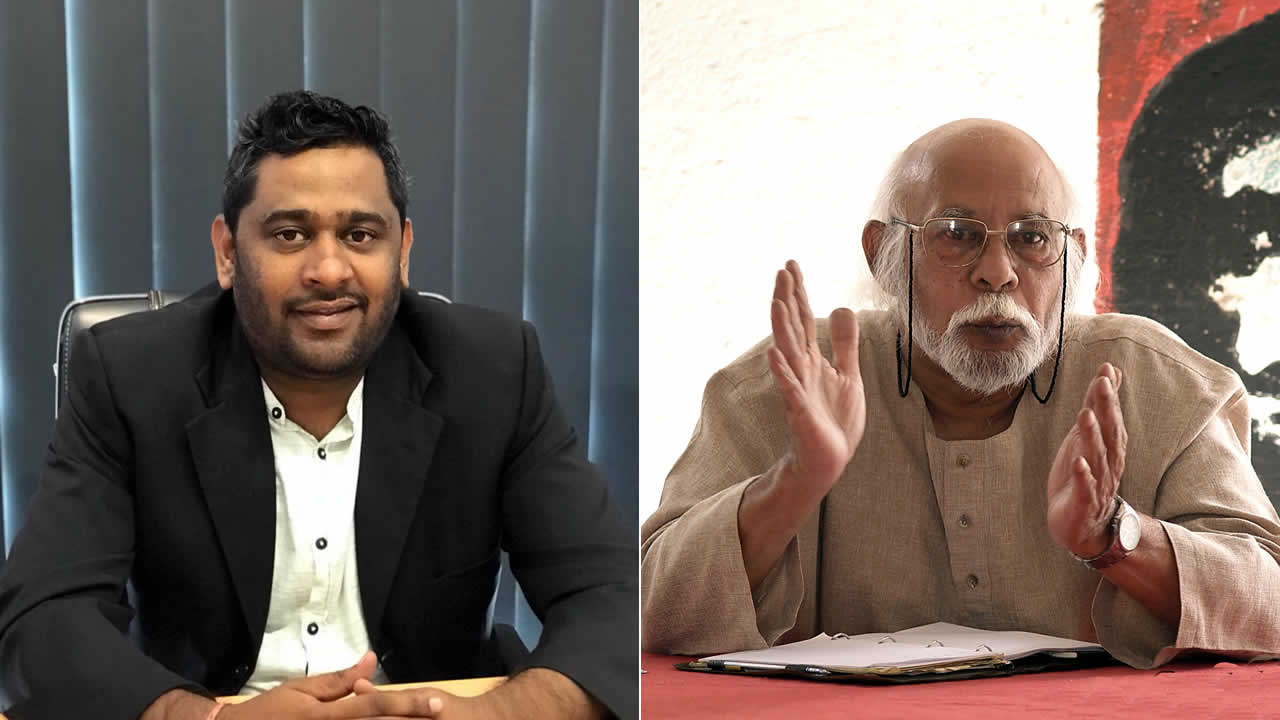 Ganessen Chinnapen et Ram Seegobin.