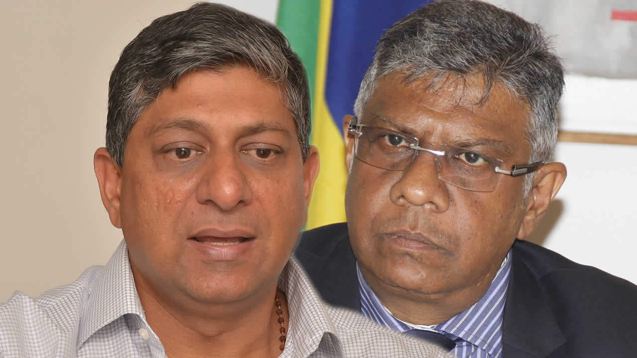 Veekram Bhunjun et Ashit Gungah