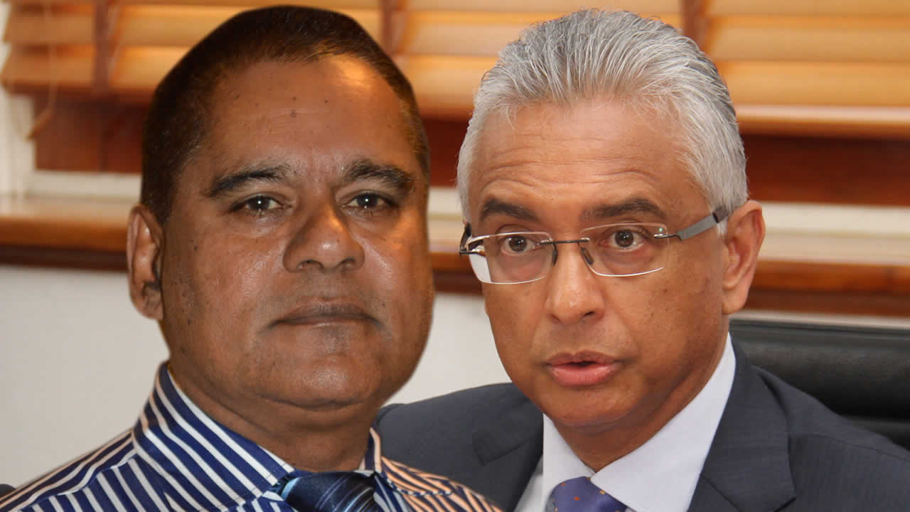 Rashid Imrith et Pravind Jugnauth