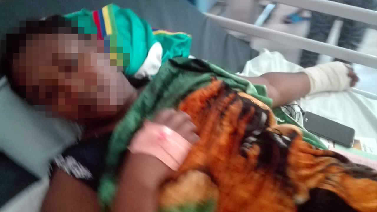 La victime est encore sous le choc.