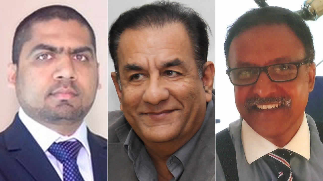 Samade Jhummun, Kamal Hawabhay et Penny Hack