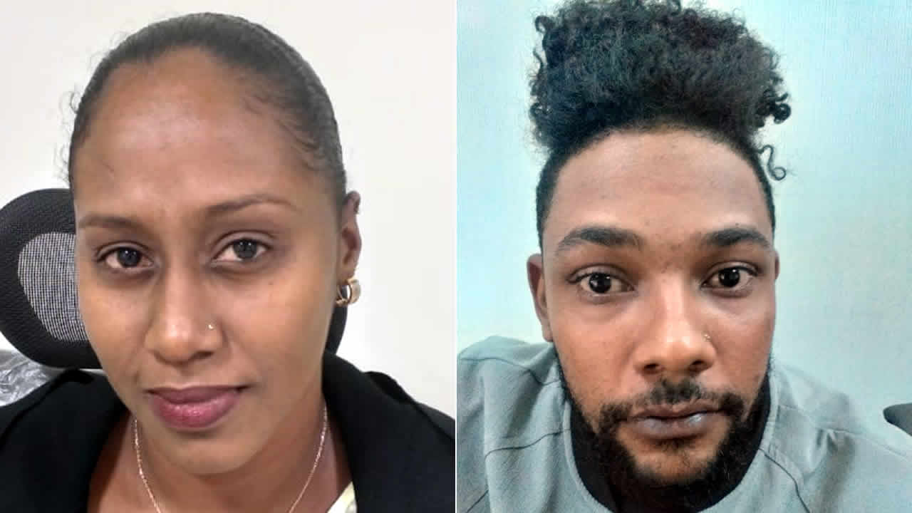 Christina Léonce et Jim Lefou