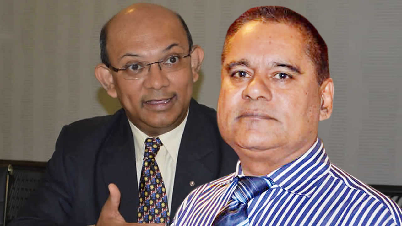 Etienne Sinatambou et Rashid Imrith