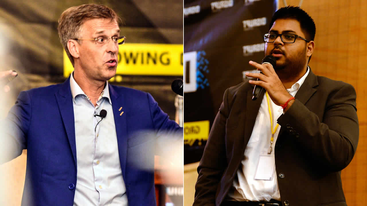 Fredrik Haren et Reekesh Reetun