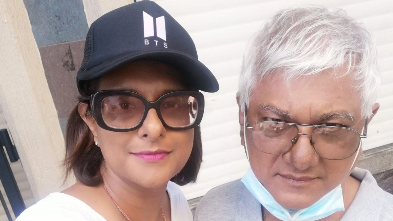 Me Lovena Soqkhee et le Dr Gujadhur