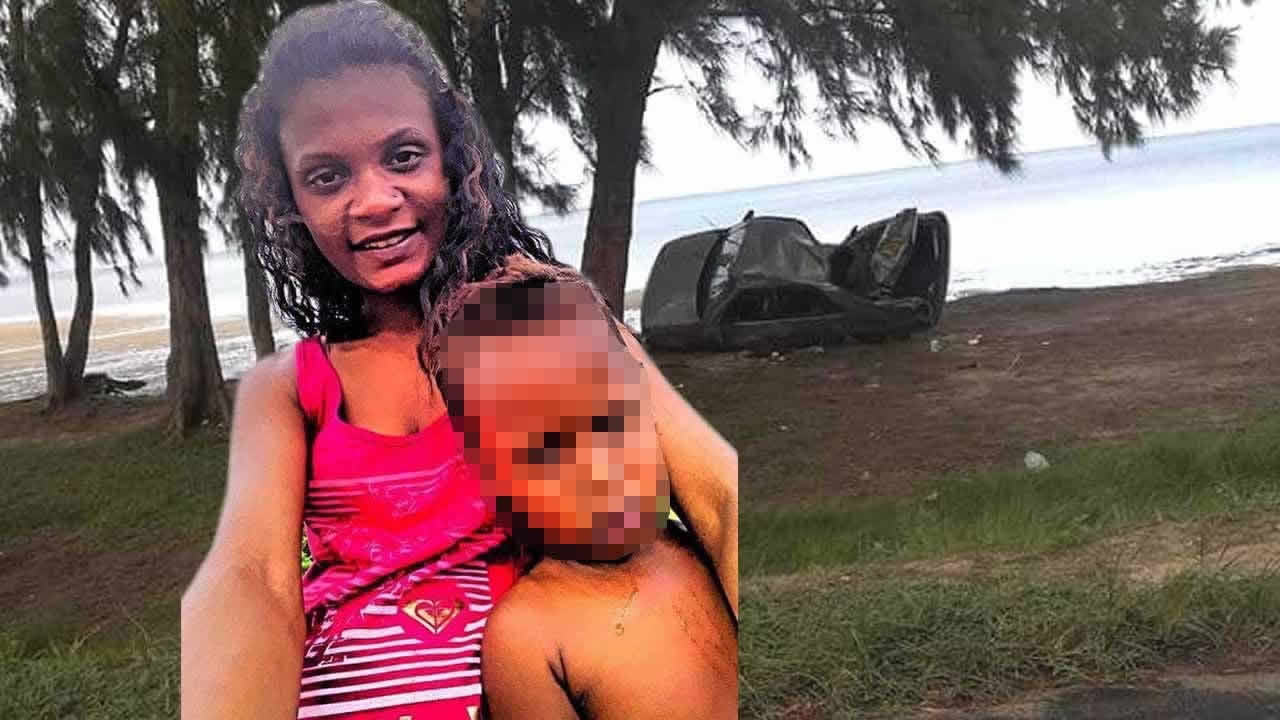 Clarissa Hollandais et son fils Ismaël Luximon