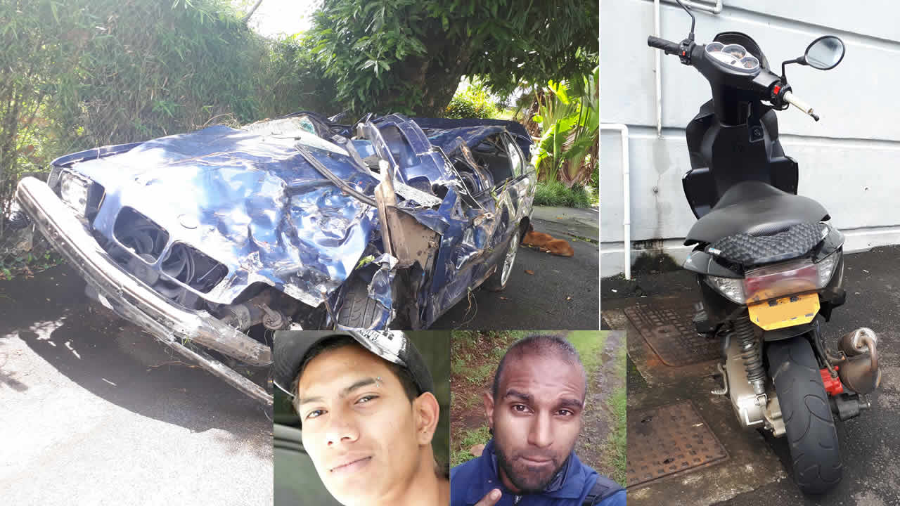 Arvind Barah et Manish Ramessur