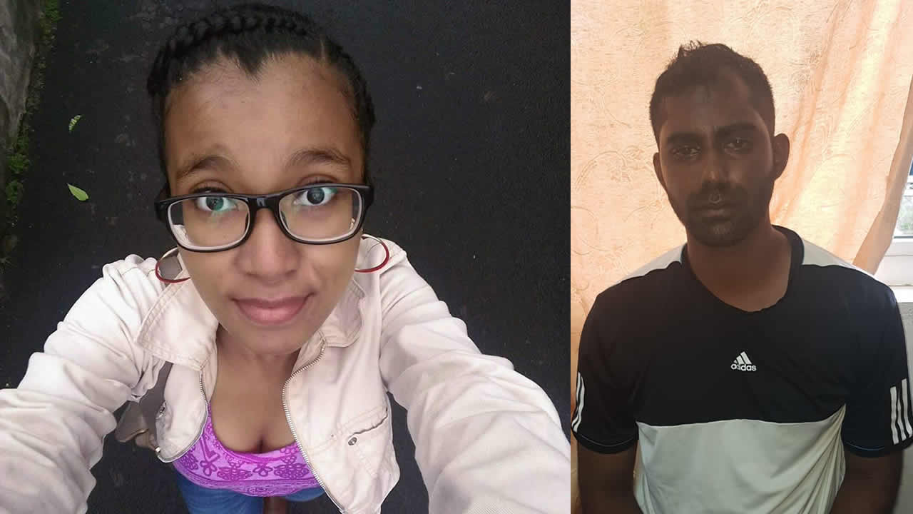 Jenny Orrielle Tossé et son compagnon Jenisen Ramen.