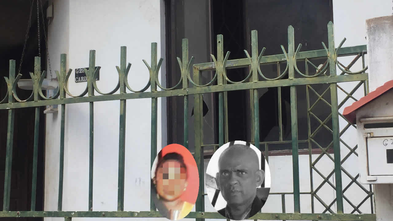 Jean-Pierre et sa fille n’ont pu sortir de la maison, ayant perdu connaissance à cause de la fumée.