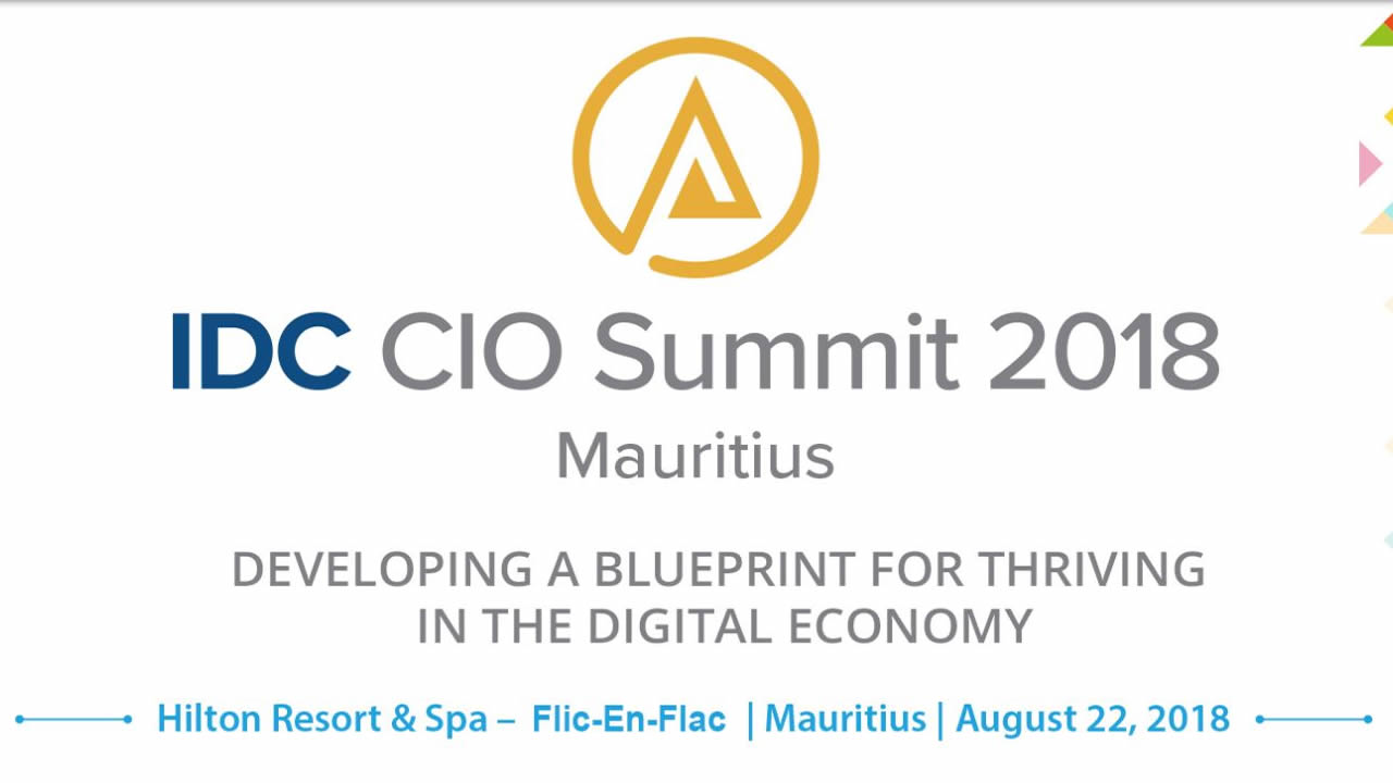 idc cio summit 2018