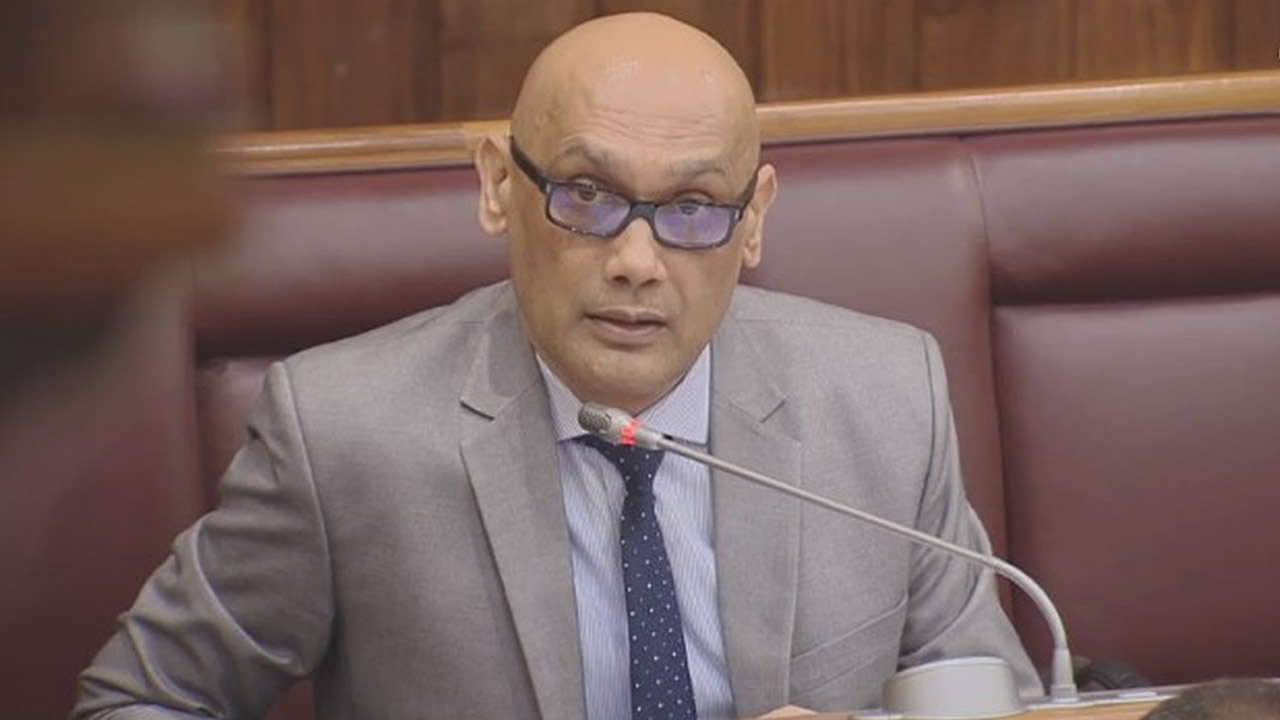 Le ministre de la Santé, Kailesh Jagutpal.