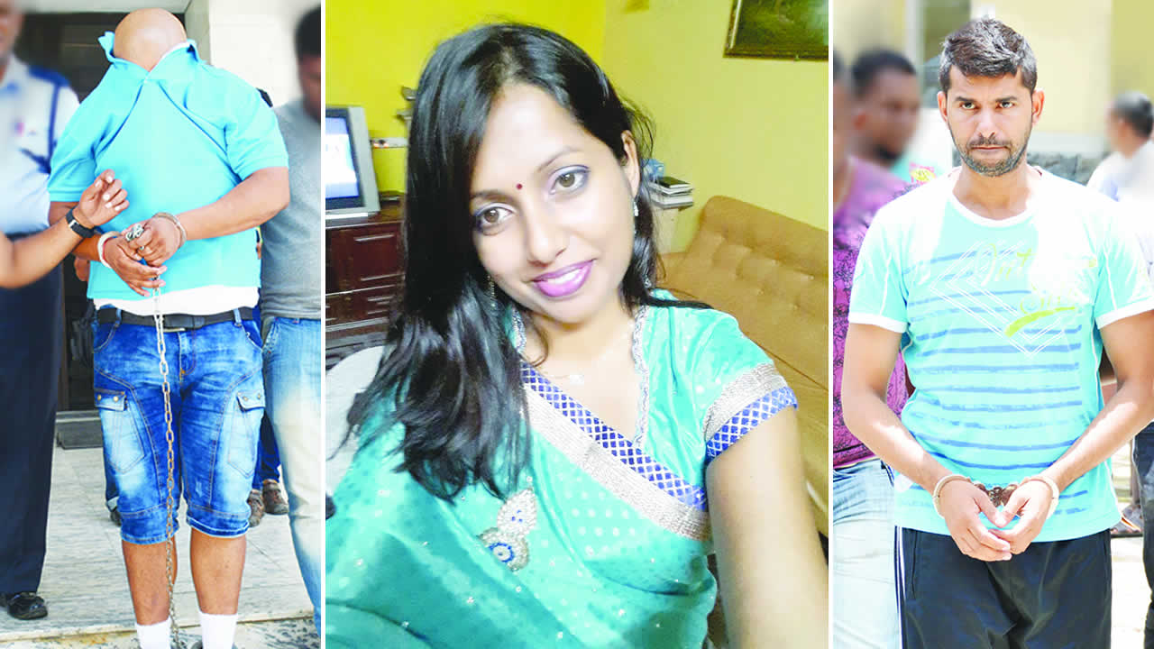 Nitin Mahadeo, Reena Rungloll et Jimmy Mahadeo