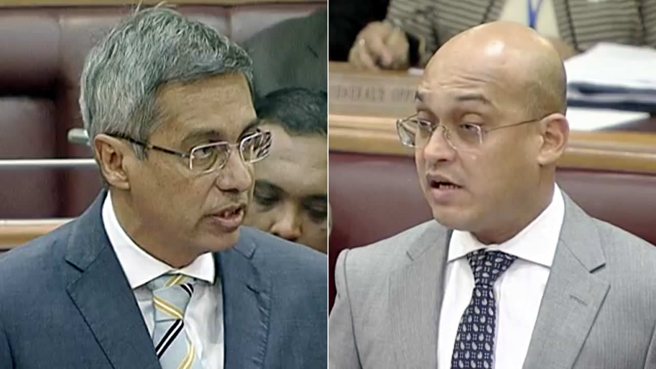 Xavier-Luc Duval et Soodesh Callichurn