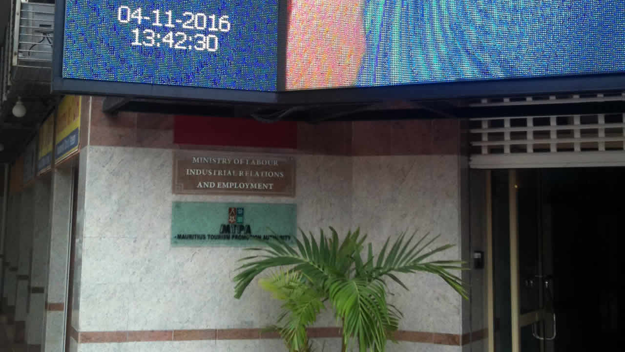 ministère du travail