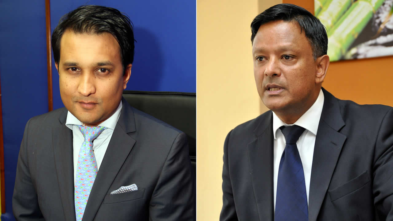 Yuvan Beejadhur et José Moirt.