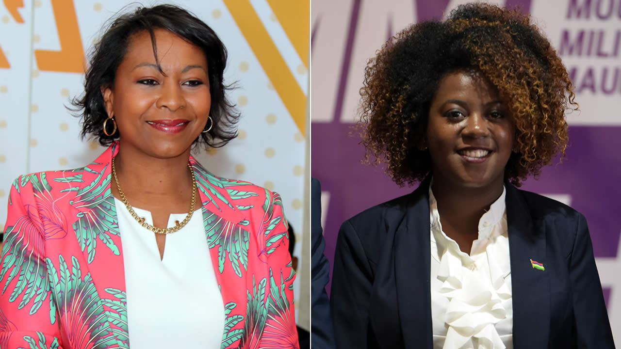 Sandra Mayotte et Jasmine Toulouse