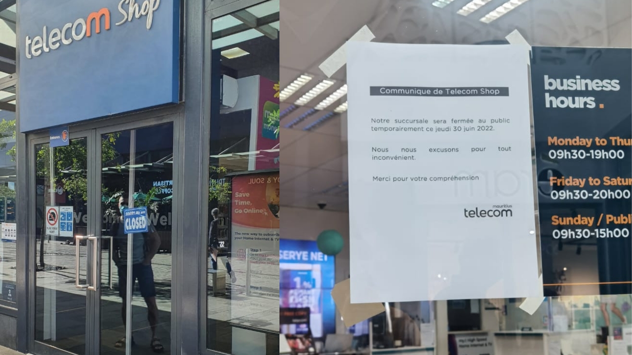 Images : succursale de Grand Baie (g) et Bagatelle  