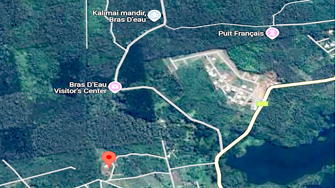 Le terrain retenu pour le projet se situe non loin du parc naturel de Bras-d’Eau.