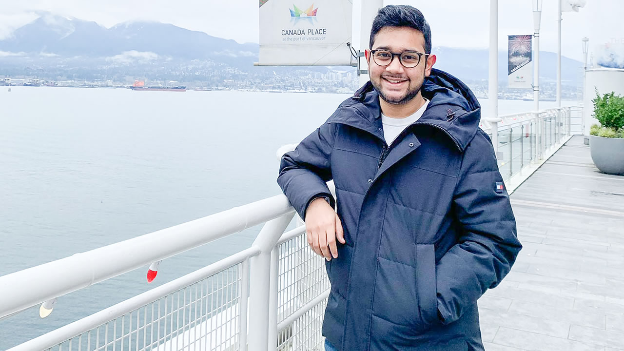 Laurent de Casanove et ses parents fêteront le Nouvel an sous la neige canadienne.