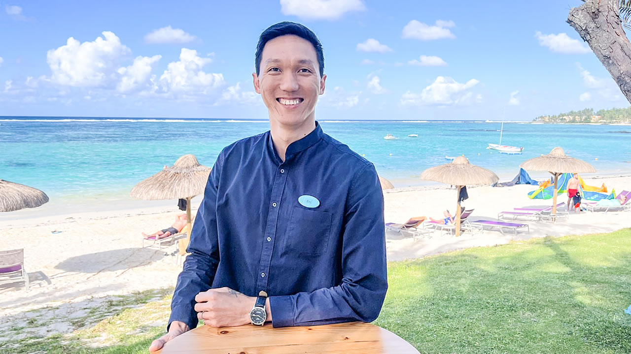 Éric Lim, F&B Manager chez C Mauritius Palmar